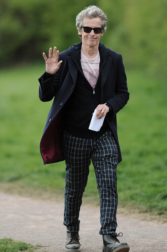 Dr Who (12th Doctor) Screen accurate check trousers – Mendoza Menswear