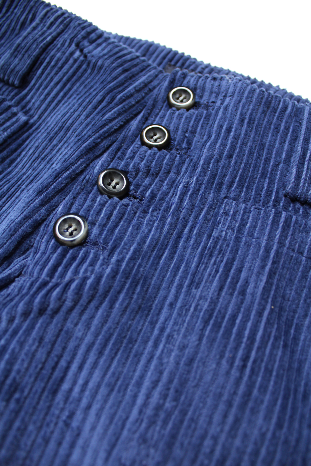 Blue corduroy button fly demi Hipsters – Mendoza Menswear
